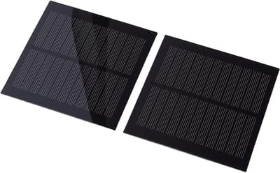 Zonnepaneel - Zonnecellen - Energie Opwekken - Efficiënt Vermogen - 2 Stuks - Blauw