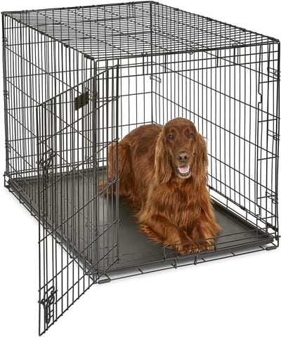 Unyqoos ® Robuuste Veiligheidskennel voor Grote Honden met Innovatieve Functies