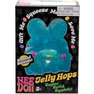 NeeDoh Leuke Kleurrijke Konijn Squishy Fidget Speelgoed – Stressverlichtend Speeltje voor Kinderen en Volwassenen Draagbaar Tactiel Kalmerend Cadeau