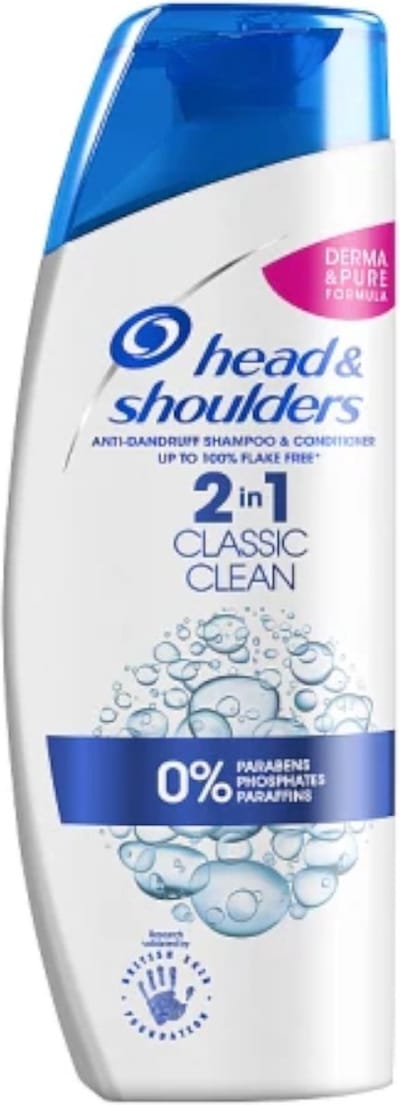 Head & Shoulders - Shampoo - Classic Clean - Dagelijkse Reiniging & Gezond Haar - 400 ml