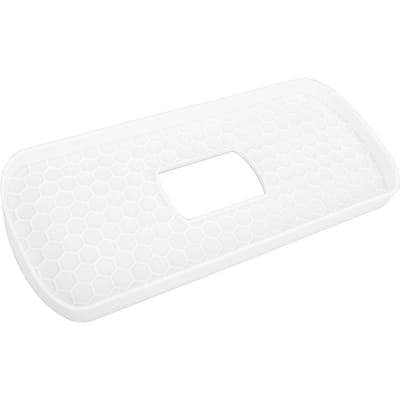 Siliconen Toiletreservoir Bakje Universeel Antislip Badkamerrek Geen Boren Toiletreservoir Opberghouder wit
