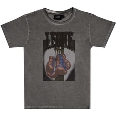 T-shirt Korte Mouw Leone 1947 Boy Short Sleeves Washed