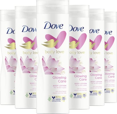 Dove - Body Love Bodylotion - Glowing Care - 6 x 250 ml