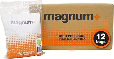 Magnum - MTP500 - High-precision tire balancing - balanceerkorrels - 12 zakken (16oz / 454g)