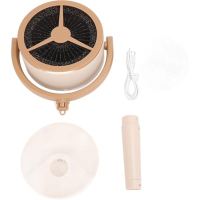 Desktop Afzuigkap 2 Snelheden Laag Geluidsniveau Oplaadbare Mini Afzuigkap Draagbare Keuken Afzuigventilator