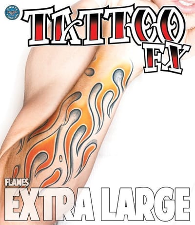 XL Tattoo Sleeve - Flames