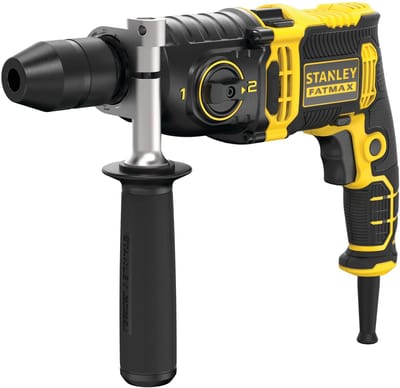 STANLEY FATMAX 850W Klopboormachine met 2 snelheden in koffer FMEH850K-QS