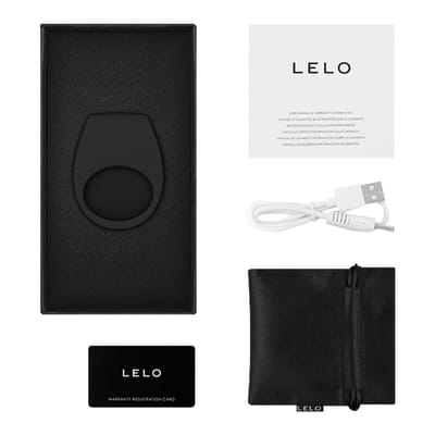 LELO TOR 3 – Vibrerende Ring – App-Gestuurd – 8 Genotsinstellingen – Black