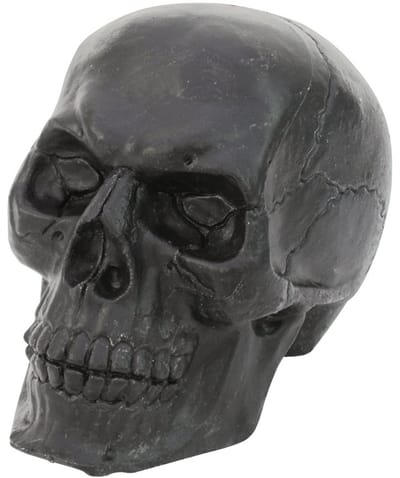 Halloween decoratie Schedel, zwart