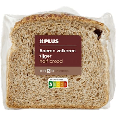 Volkoren tijger half