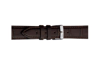 Morellato PMX032BOLLE IG Horlogebandje - Leer - Donkerbruin - 12 mm
