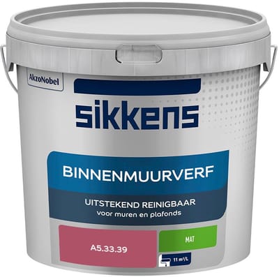 Sikkens - Binnenmuurverf Mat - A5.33.39 - Mengverf - 5 L
