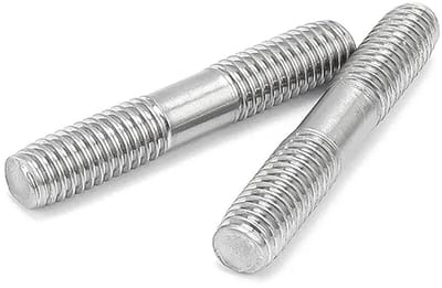 Draadstangen Dubbelzijdig - Schroefbouten Stiftbout - Industriële Bevestiging - A4 316 Roestvrij Staal - 140mm M16 - Zilverkleurig