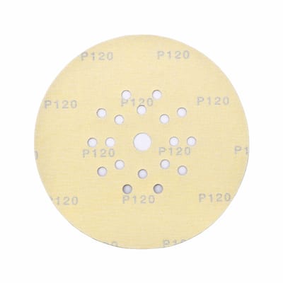 AWTOOLS - Schuurschijven voor gips - 225 mm - P40 - Met gaten - Klittenband - 25 stuks
