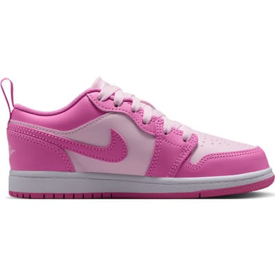 Jordan AJ1 Low Peuterschoenen - Roze - Maat 31 - Leer