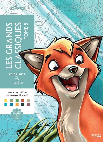 Hachette Heroes Les Grands Classiques TOME 5 - Disney Kleurboek voor volwassenen