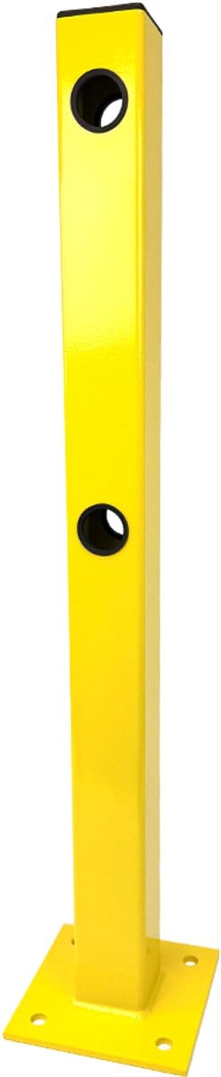 Middenpaal - Geel - x x 3,5 mm- - Gegalvaniseerd staal - 3,5 mm - Voor binnen & buiten