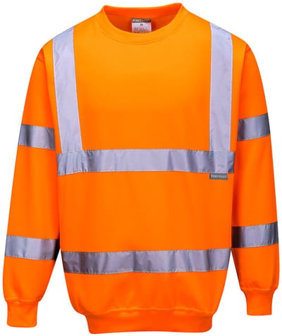 Portwest Hi-Vis Sweatshirt B303 - Oranje - S