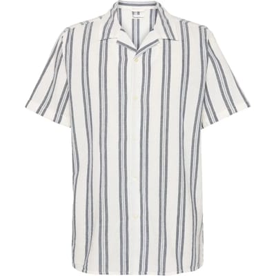 Gestreepte katoen shirt KnowledgeCotton Apparel Box