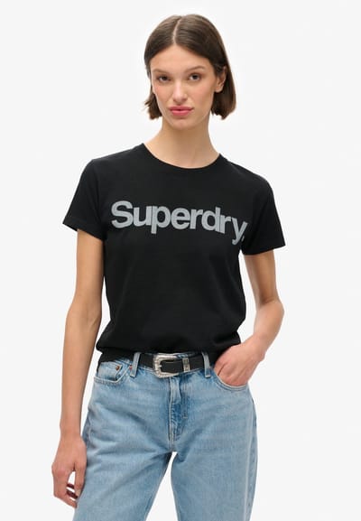 Superdry - Core Logo City-T-shirt - Dames - T-shirts