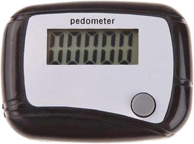 Digitale Stappenteller - Activiteitstracker - Dagelijkse Beweging - 3D Sensor Technologie - 4.8x3.6x2 cm - Zwart
