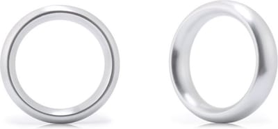 Cockring Aluminum Donut Zilver 50 mm