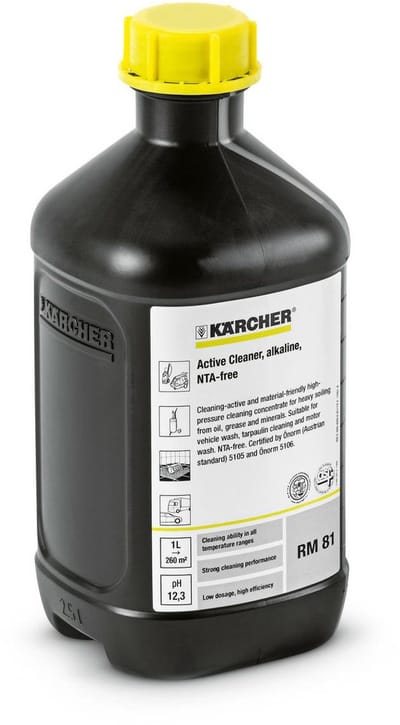 Karcher RM 81 ASF - Actief Reinigingsmiddel - 2,5L - Alkalisch - Biologisch Afbreekbaar