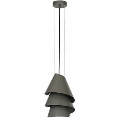 Helix Plafondlamp E27 Grijs - Modern Design