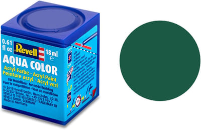Revell Hobbyverf Acrylverf - Aqua #39 Dark Green - Matt - Acryl - Verf potje - 18 ml