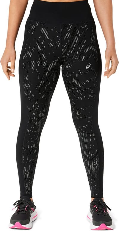 ASICS Lite-Show - Legging - Maat S - Zwart - ASICS Sportswear - Hardlopen - Dames Legging voor Vrouwen