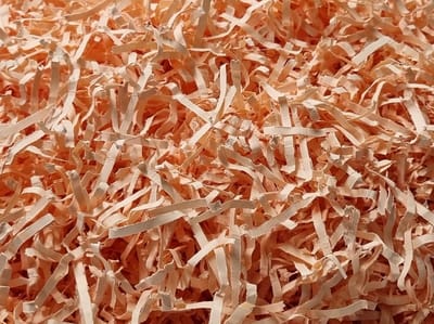 Papiersnippers | kleur Zalm - No. 1769 | Gekleurd vulmateriaal voor o.a. cadeauverpakkingen, cadeaumanden en brievenbusdoosjes | 1200 gram | decoratief opvulmateriaal