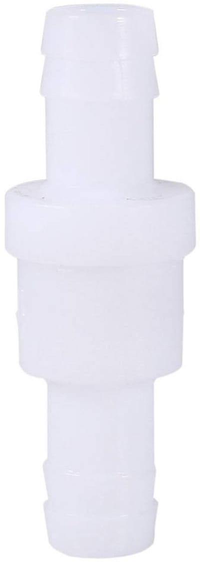 Dailygoods- Terugslagklep 12 mm - Kunststof - Inline Terugslagklep - Water/Benzine/Oliën - Unidirectioneel - Veilig en Niet Giftig - Klep