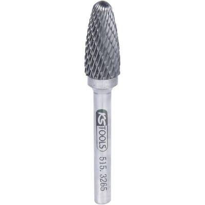 KS Tools 5153265 Freesstift Hardmetaal Lengte 70 mm Afmeting, Ø 6 mm