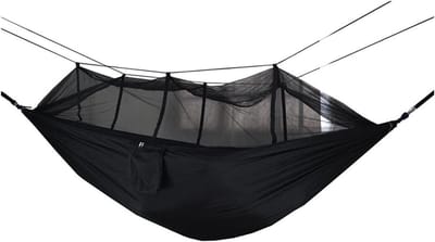 Hangmat Stoel - Schommelstoel Buiten - Ontspannen Buiten - Inclusief Draagzak - 260 x 140 cm - Grijs