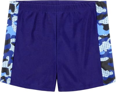Jongens zwemshorts met grappige print, sneldrogende strandshorts voor kinderen met zakken en verstelbare trekkoorden, maat 8