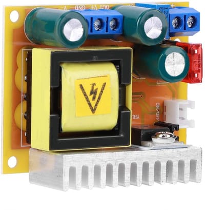 Dailygoody - DC-DC Boost Converter - 12V naar ±45V-390V voor Condensator Opladen - Module - Verhoog de spanning - Elektronische toepassingen - Ge