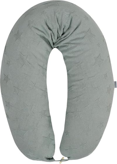 Ergonomisch XXL Zwangerschaps- en Borstvoedingskussen - Comfortabel Kussen voor Zijdslapers en Volwassenen - 100% Katoen