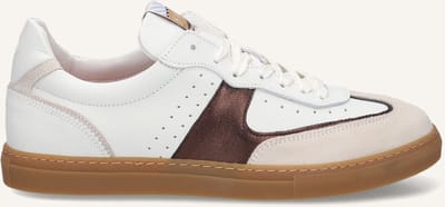 Floris Van Bommel Sfw-10096 Minni Sneakers - Leer - Dames - Wit - Maat 37
