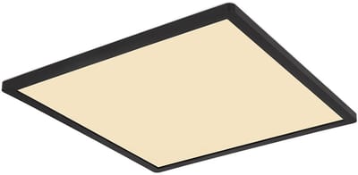 Globo - plafonniere - Sapana - zwart - kunststof - LED - 41563-24B