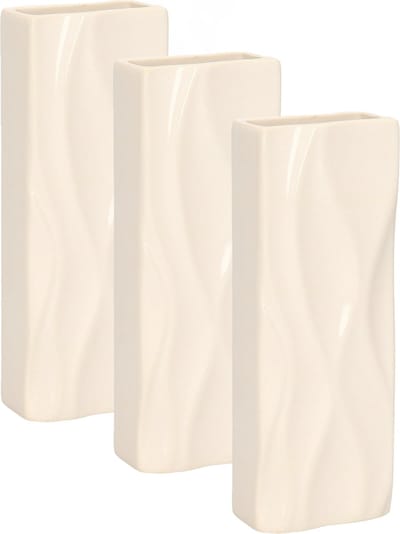 Gerimport Waterverdamper - 6x - wit - keramiek - 400 ml - radiatorbak luchtbevochtiger - 7 x 18,5 cm