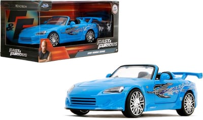 Jada Toys - Fast & Furious - 2001 Honda S2000 Blue - 1:24