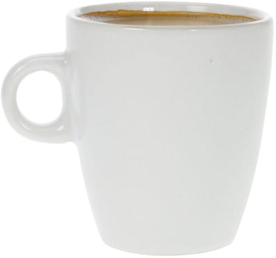 Cosy & trendy Koffiekopjes / bekers - wit - 190 ml - Keramiek - glans finish
