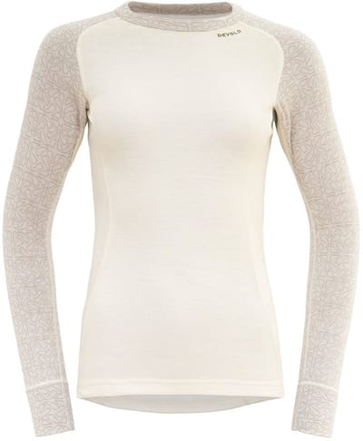Devold Of Norway Duo Active Merino 205 T-shirt Met Lange Mouwen Wit S Vrouw