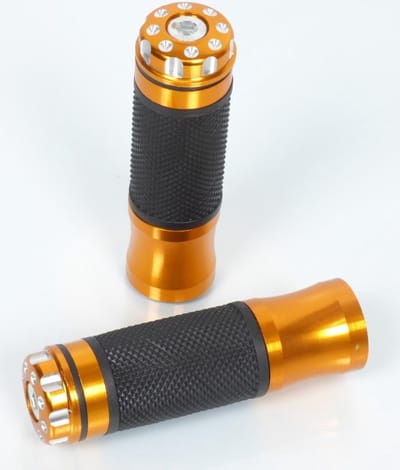 Glanzend oranje en zwart S-Line autohandvat 22/24 Gloednieuw