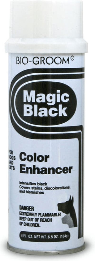 Bio-Groom - Magic Black Spray-On Krijt voor Diepe Glans en Verwijdering van Vlekken - 142 ml