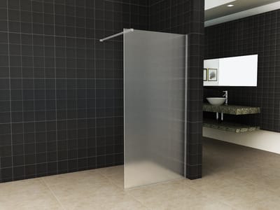 Profielset Wiesbaden Slim inclusief stabilisatiestang 120 cm geborsteld staal