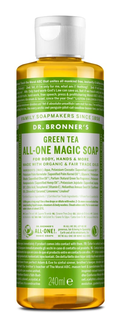 Dr. Bronner’s Dr. Bronner&rsquo;s Magic Soap Green Tea 240 ml
