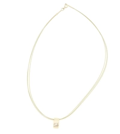 Behave Dames Ketting - Zilverkleur Minimalistisch Ontwerp - 40 cm