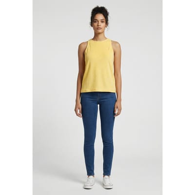JOTT Arona Other Top (ott) Honey Maat: XS | Mouwloze Tops Outlet | Dames | Geel