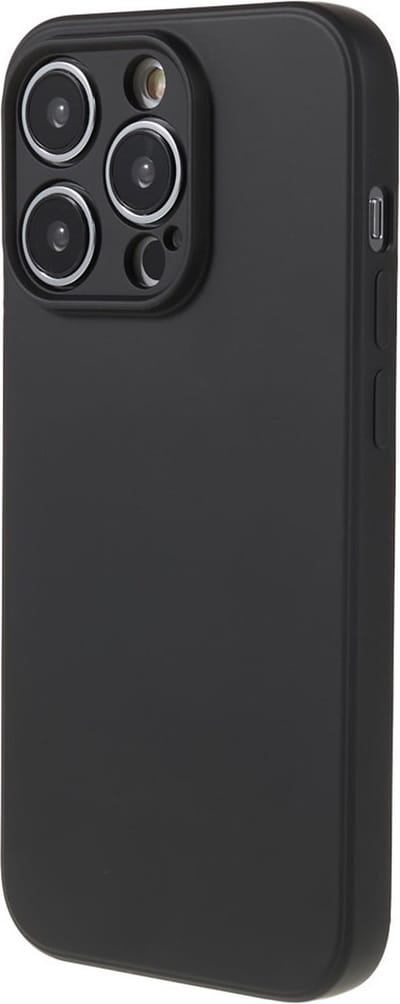 Coverup Hoesje - Geschikt voor iPhone 14 Pro Hoesje - Coverup Colour TPU Back Cover - Charcoal Black